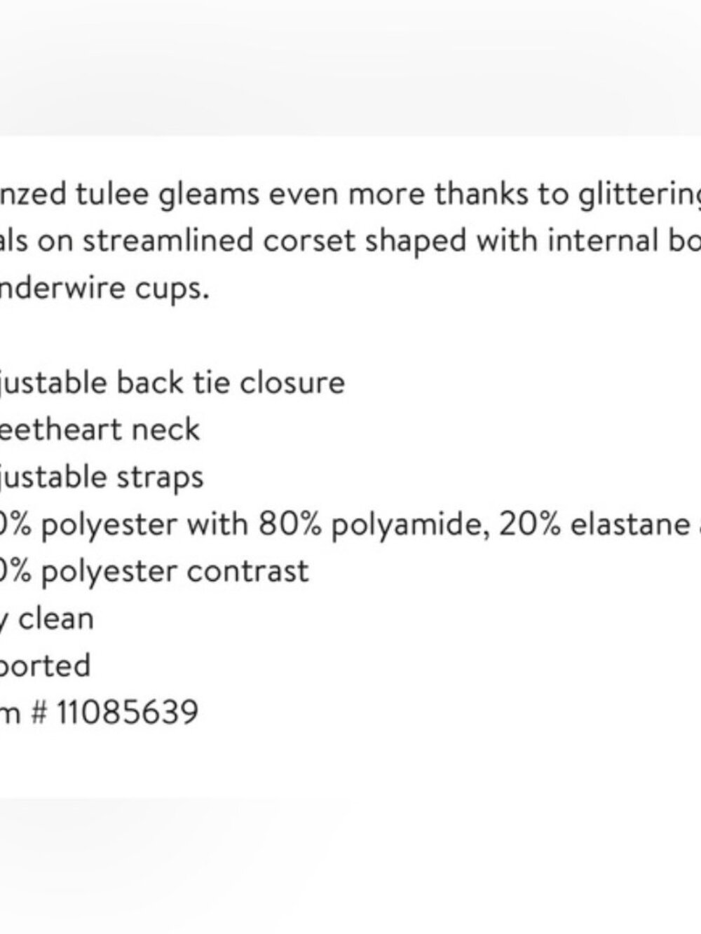 House Of CB Elegant Gold Floral Embroidered Gown. - Picture 15 of 15